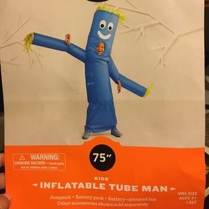Kids inflatable tube costume